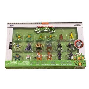 Teenage Mutant Ninja Turtles Nano Metal 18-Pack Series 1 Die-cast Figures New